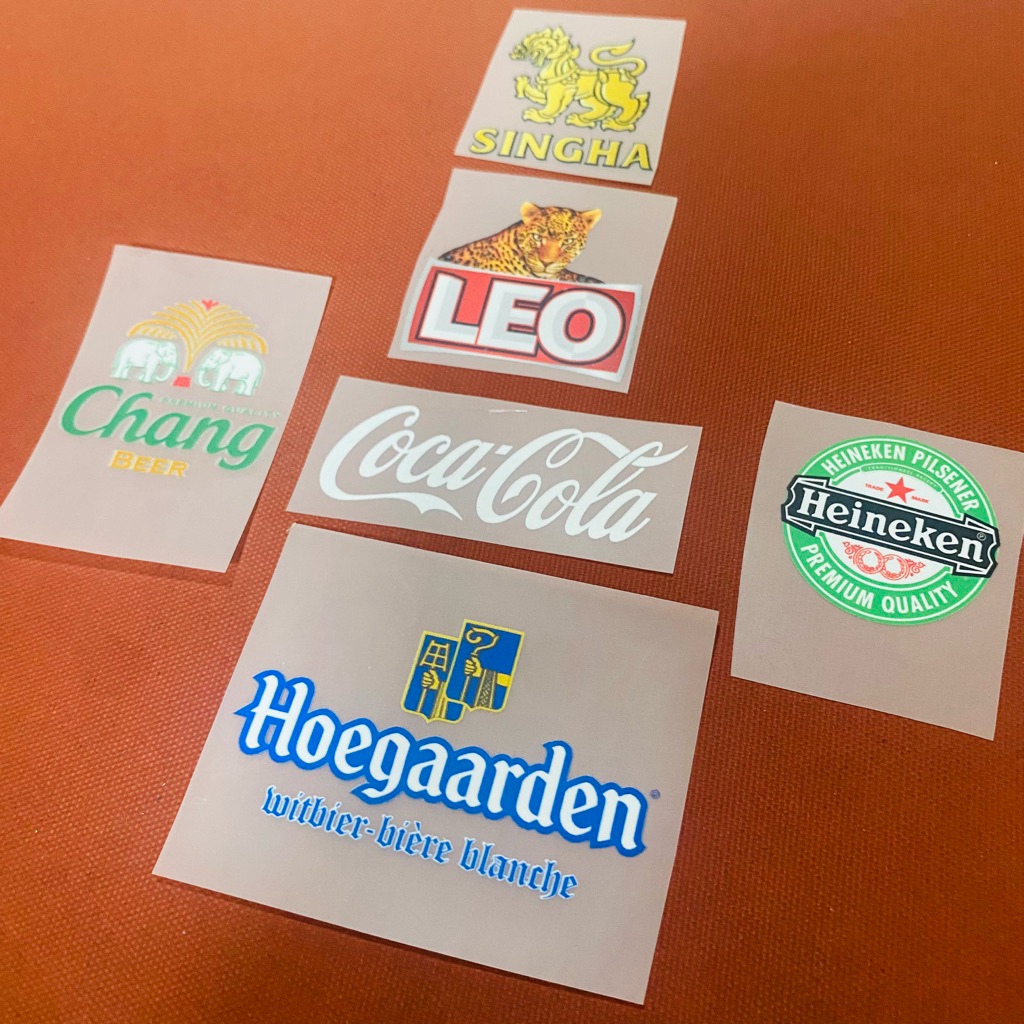 ตัวรีด DIY logo เครื่องดื่ม ขนาดจิ๋ว