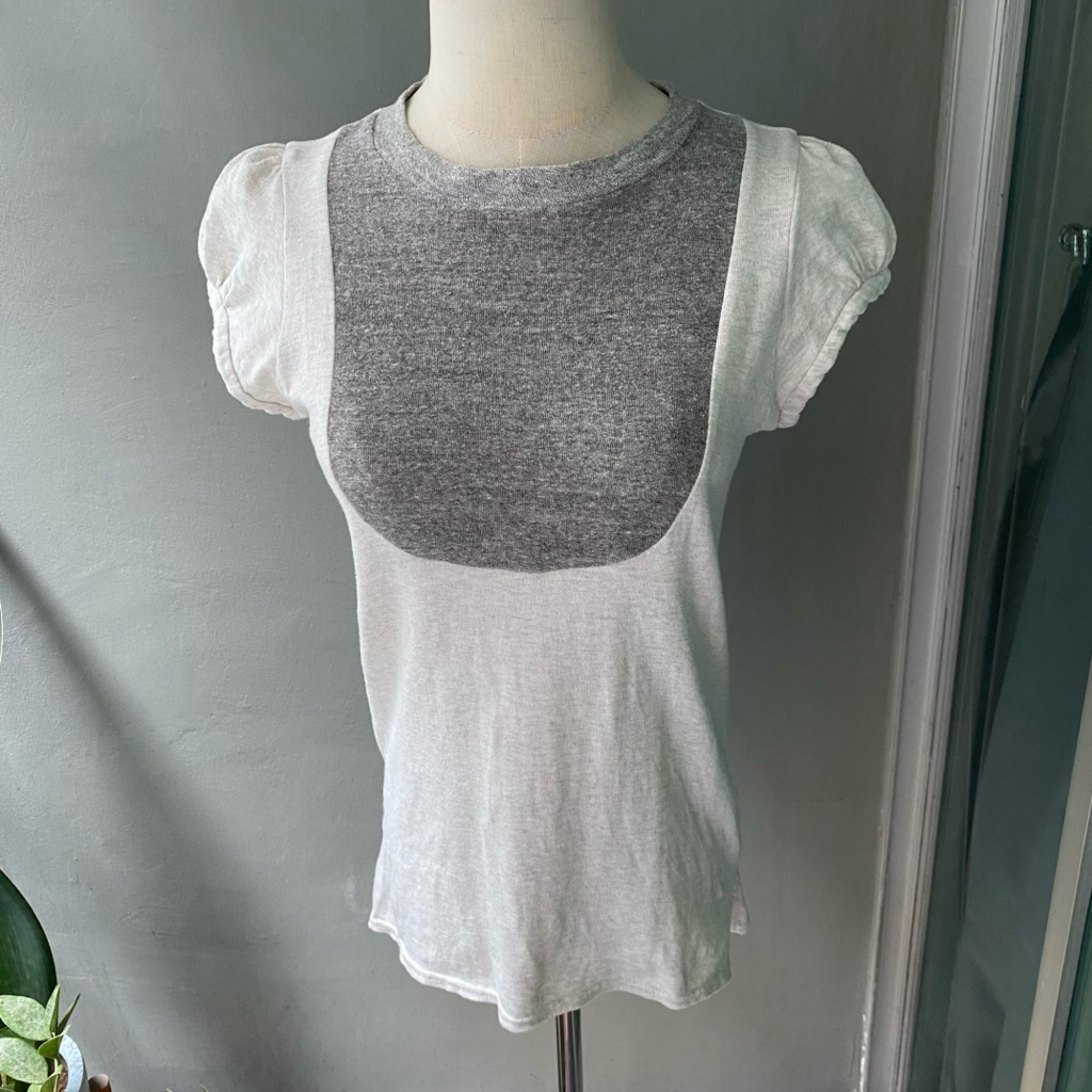 Rare! Kapital grey cotton T shirt size 0
