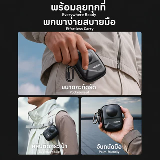Telesin DJI Osmo 360 Mini Storage bag กระเป๋าเก็บกล้องพกพา