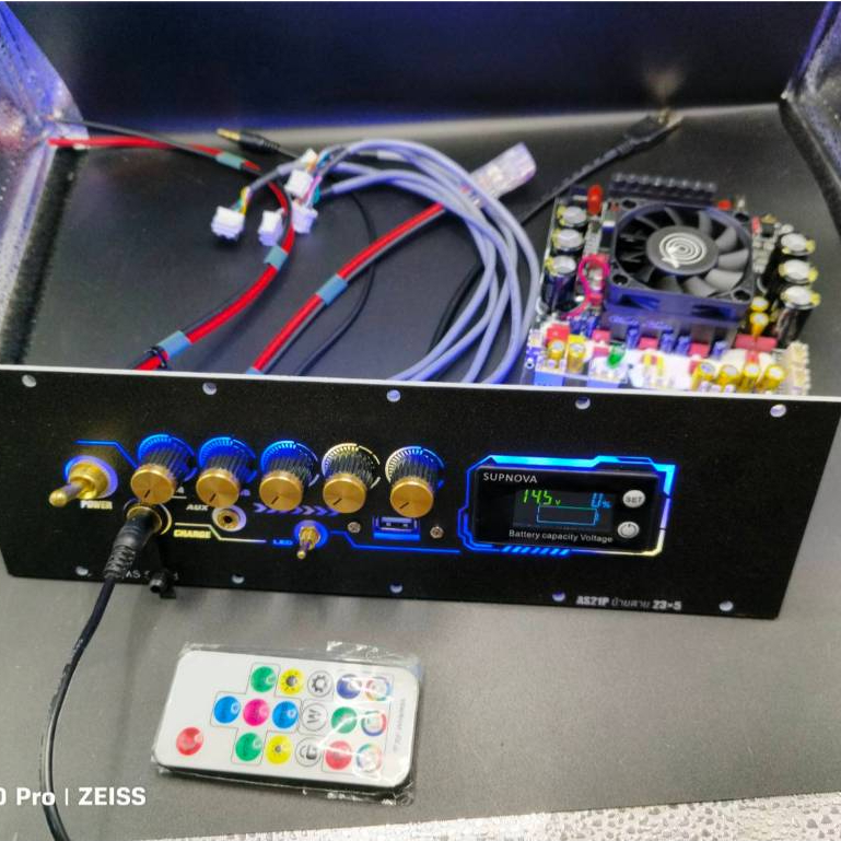 ชุดเพลท AS21P  โม ย้ายสาย วัดแบตดิจิตอลมีไฟled มีusb พร้อมแอมพร้อมใช้งาน(ตัวใหม่คาปาสีทอง)