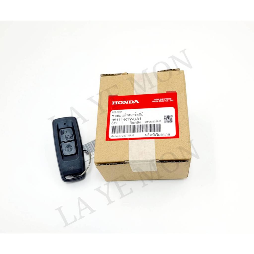 Smart key ชุดรีโมท รีโมทกุญแจ ของแท้เบิกศูนย์ Honda CLICK-125I 2023 ADV160 PCX-160 GIORNO รหัสอะไหล่