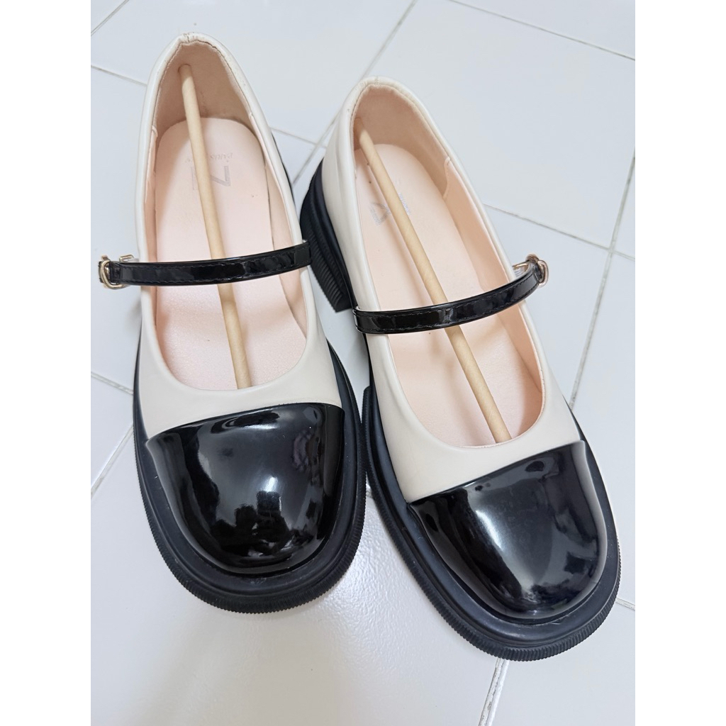 no.2 🛒 : รองเท้าส้นสูง แมรี่เจน หนัง PU (Paris Zoey )🥿