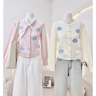 WA YA เสื้อคาดิแกนไหมพรม กระดุมหน้า restock‼️