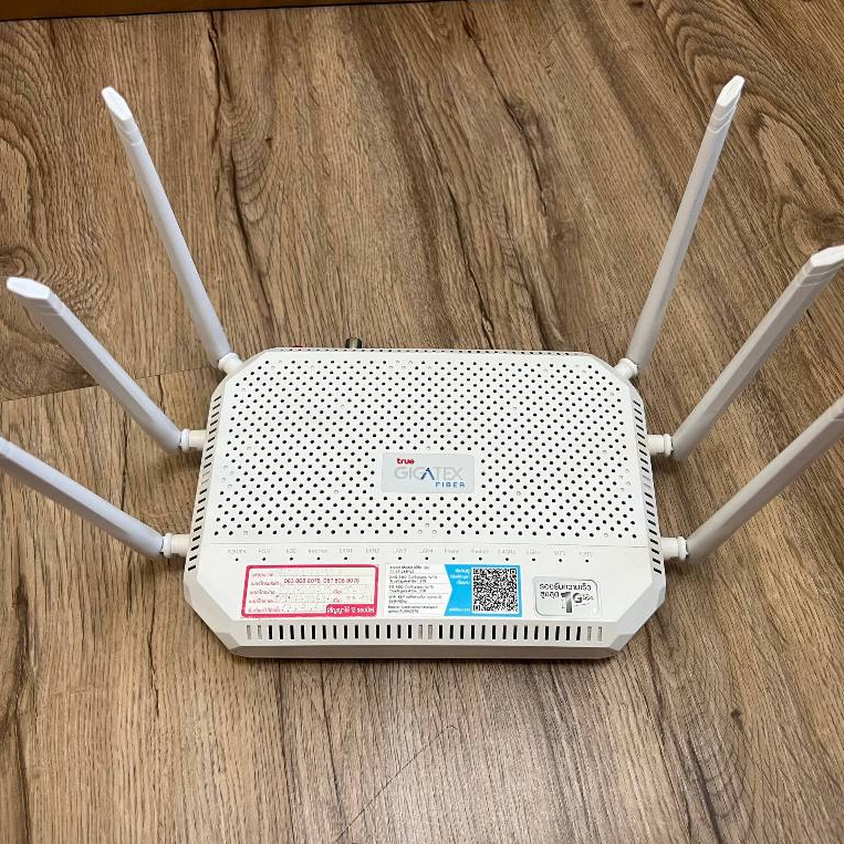 เร้าเตอร์ของแท้จากทรู True Router True Gigatex Fiber รุ่น ST-244fv2 Gpon ont