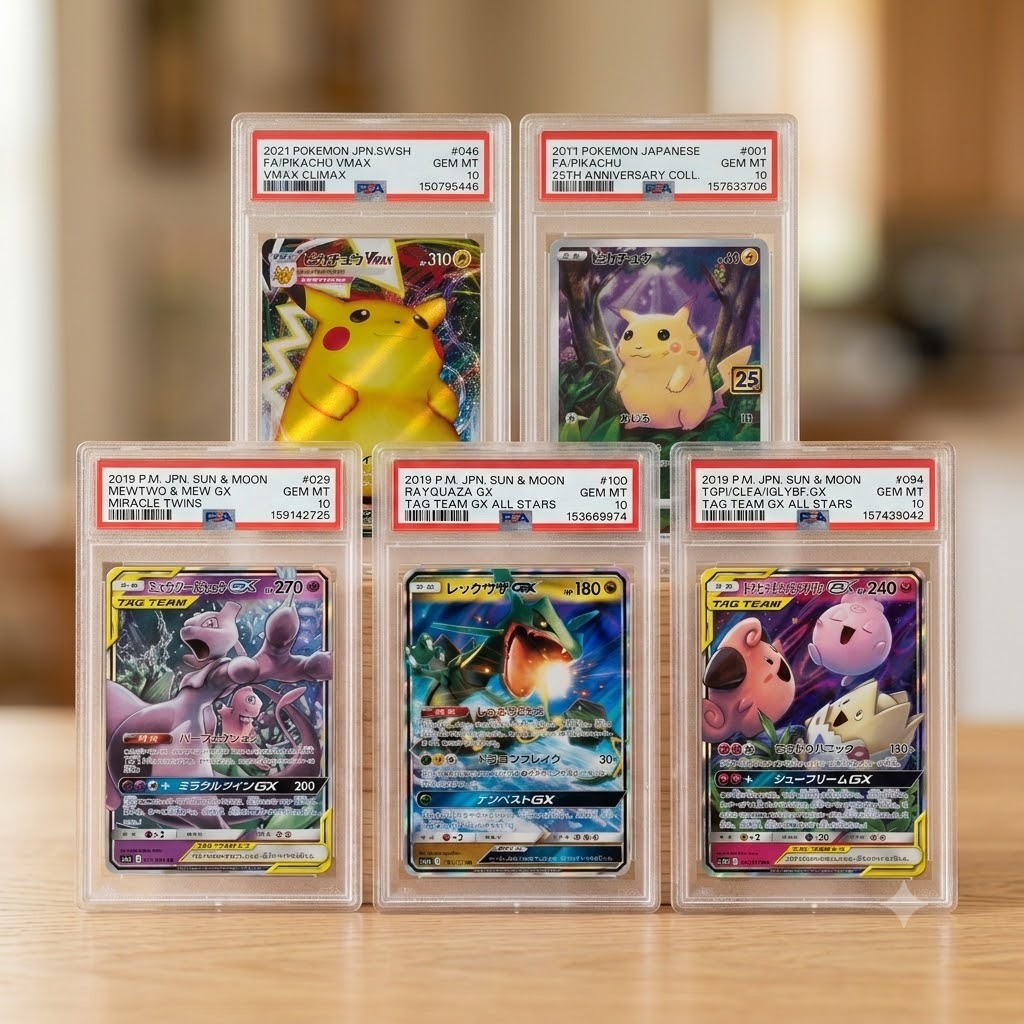 [Preorder] PSA 10 การ์ด Pokemon ของแท้ สินค้ากำลังเดินทางมาไทย GEM MINT รวมหลายลาย พร้อมเคสเกรด เลือ