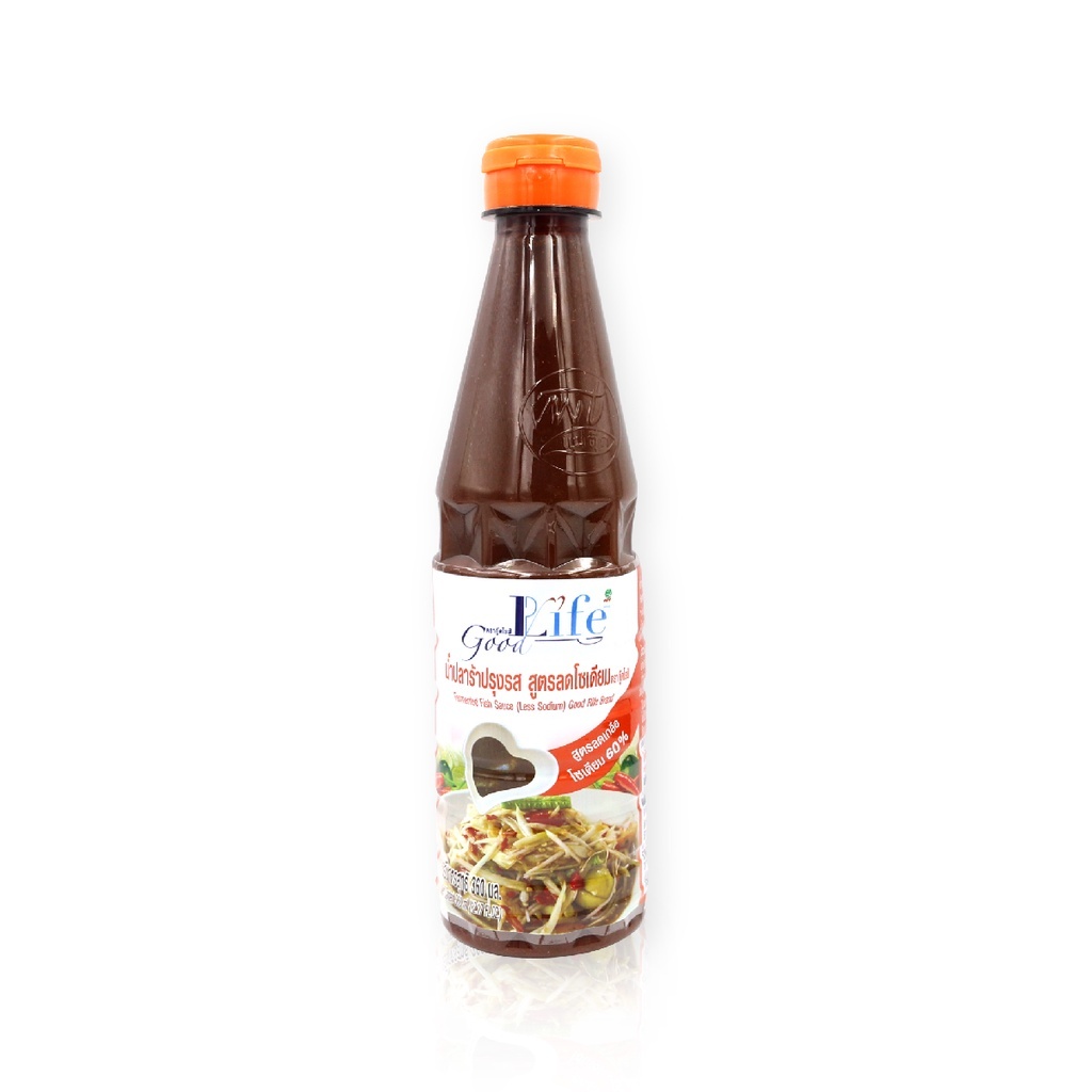 GoodLife (กู๊ดไรฟ์) น้ำปลาร้าปรุงรส สูตรลดโซเดียม 360 ml รูปที่ 2