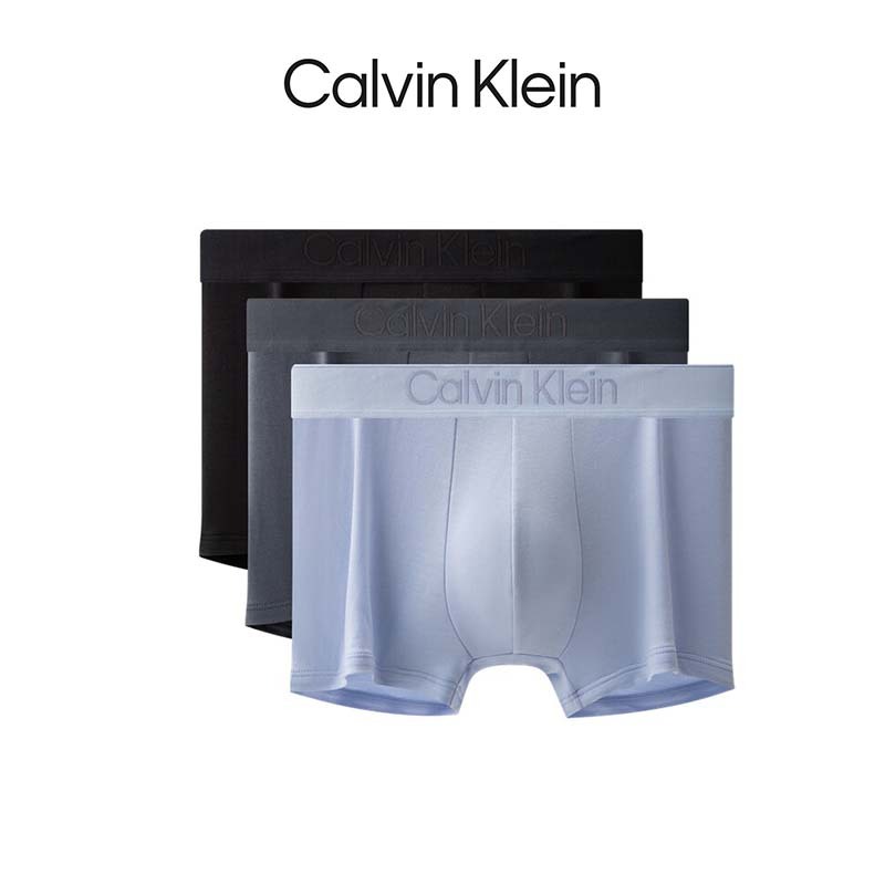 『Calvin Klein』CK MEN'S ICE FLAT UNDERWEARกางเกงในชาย ผ้าเย็น ยืดไม่อึดอัด