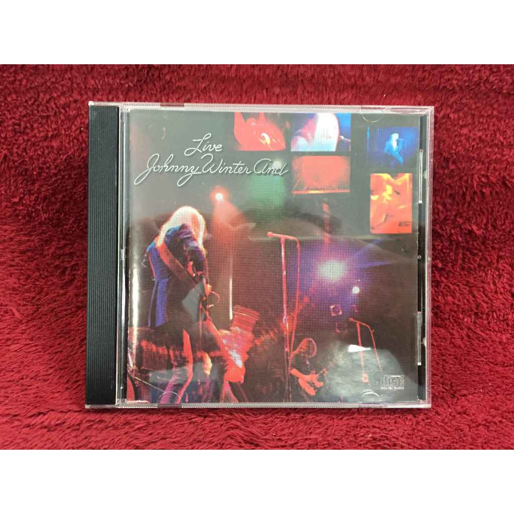 CD Johnny Winter And – Live Johnny Winter And สภาพตามรูปปก AA338-108