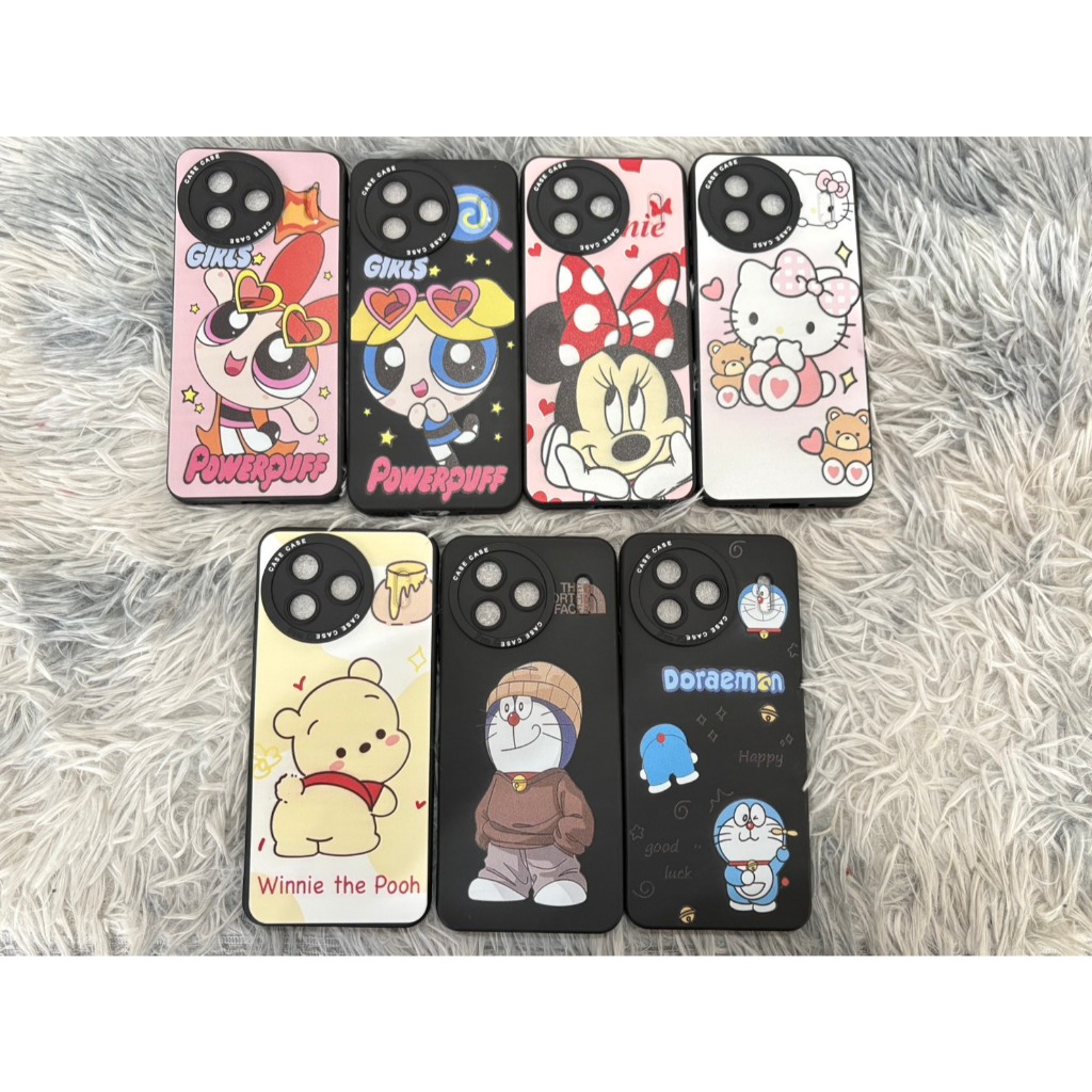 เคสโทรศัพท์สำหรับรุ่น Benco V91 เคสซิลิโคนนิ่ม ผิวด้าน ลายน่ารัก แบบคลุมกล้อง ยกขอบกล้อง