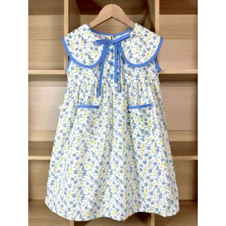 Little Blue Sky ชุดลูกสาวOnlyboo เดรสสีฟ้าน่ารักสดใส ใส่วันแม่