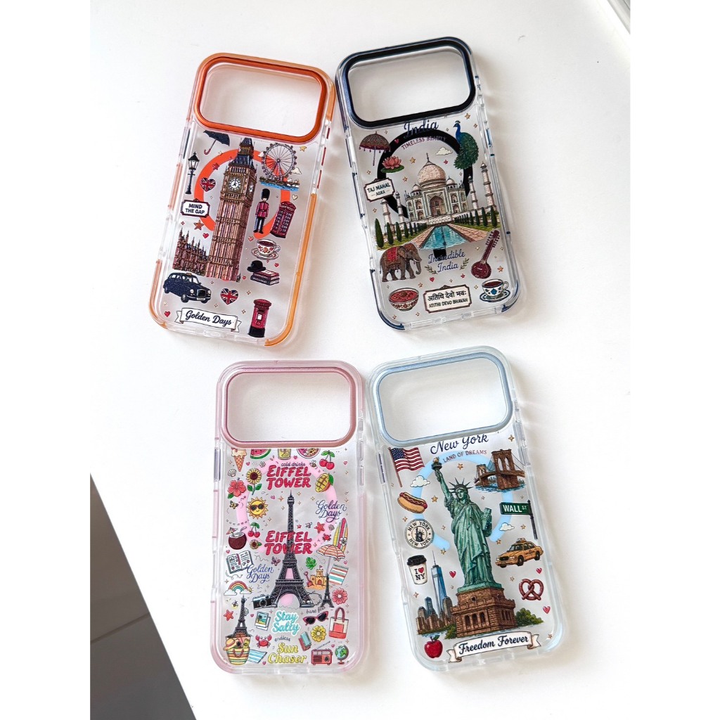 "พร้อมส่ง" เคสลายประเทศ(แม่เหล็ก) 15Promax/16Promax/17Pro/18Pro/17Promax/18Promax