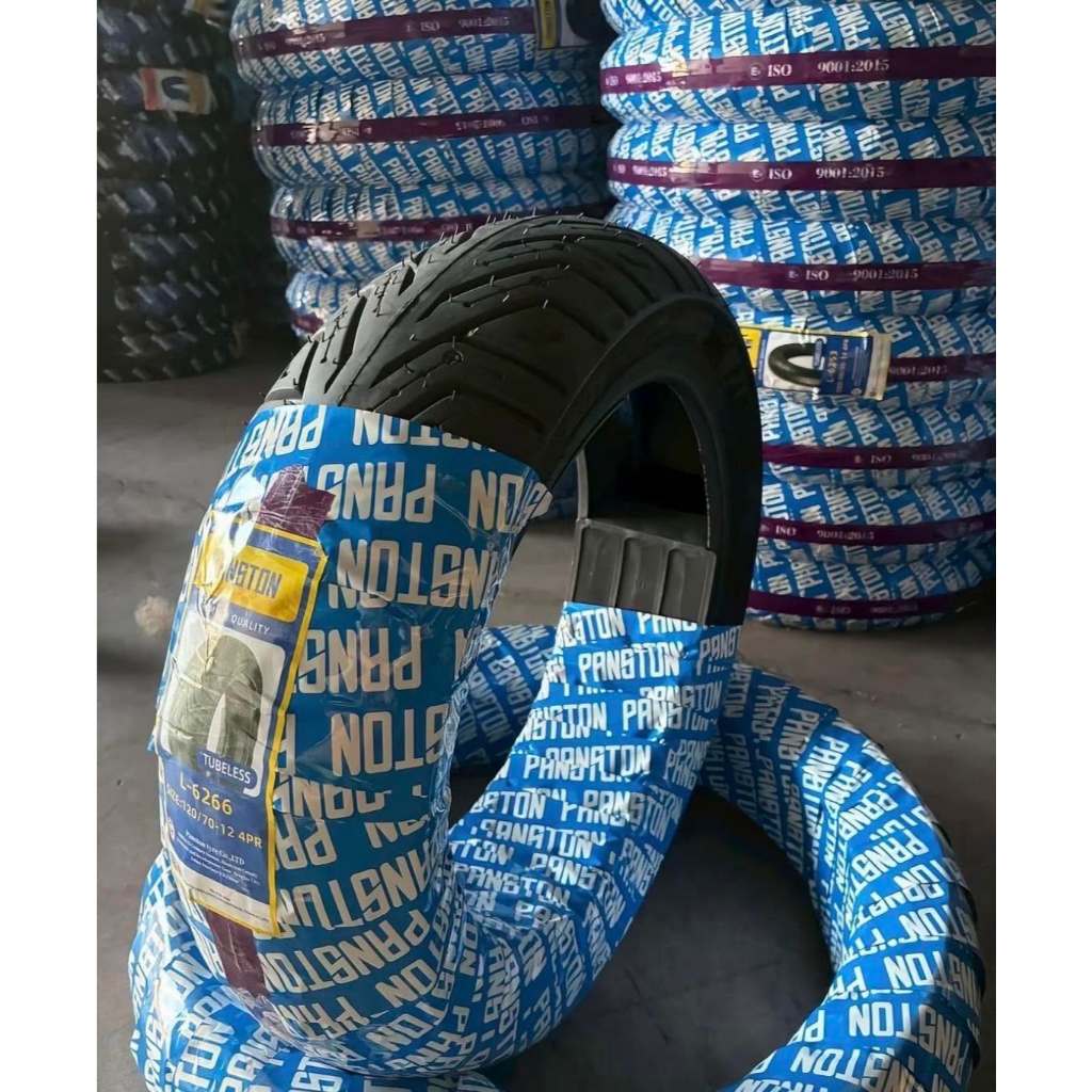 ยางมีเจล PANSTON ยางซ่อมตัวเองได้ T/L size100/80-14, 130/70-12 ,110/70-12 ,120/70-12 ,130/70-13