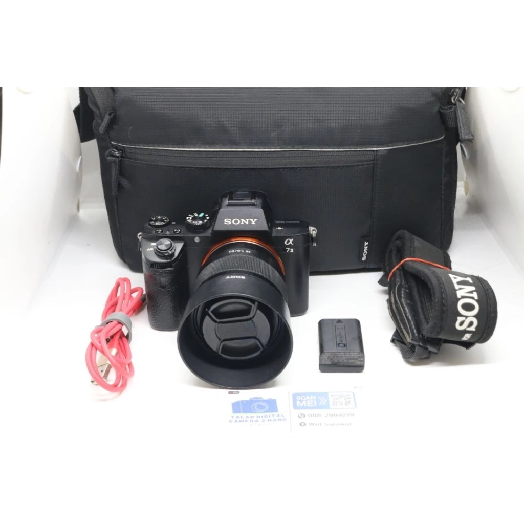 Sony A7 Mark II พร้อมเลนส์Fix 50 mm F 1.8 thumbnail 9