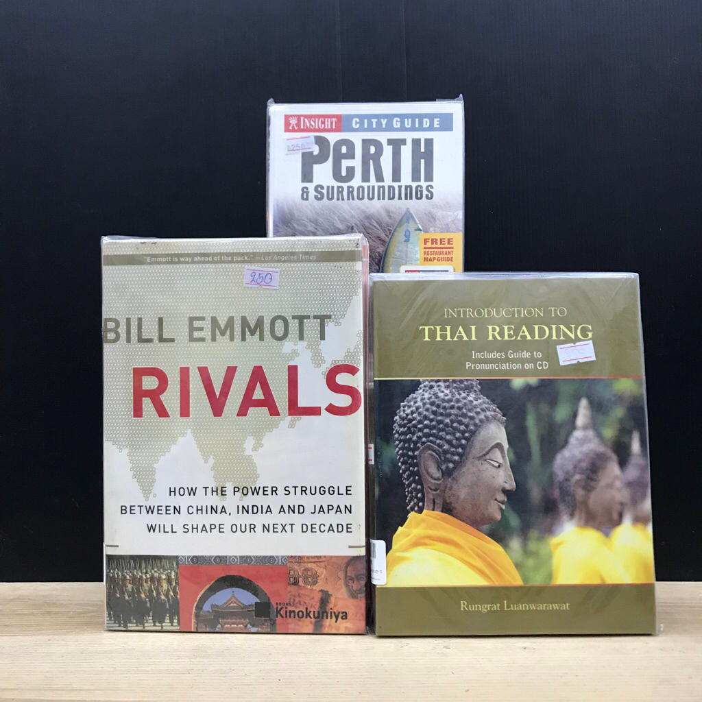W9324 Perth & surroundings W9348 introduction to Thai reading W9356 rivals