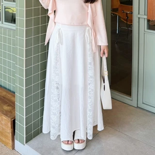Posy Maxi Linen Skirt กระโปรงยาวผ้าลินิน