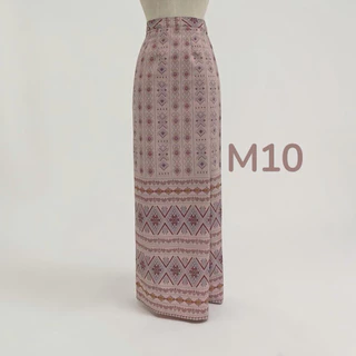 ผ้าถุงสำเร็จ ลิซ่า สวยมาก (ซิปข้างมีตะขอ)