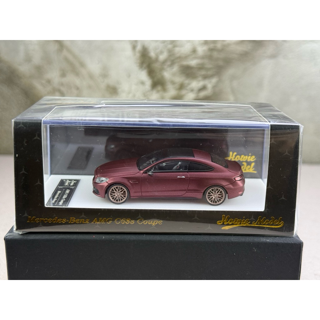 ▫️Mercedes Benz AMG C63s Coupe Scale 1:64 ยี่ห้อ Howie Model