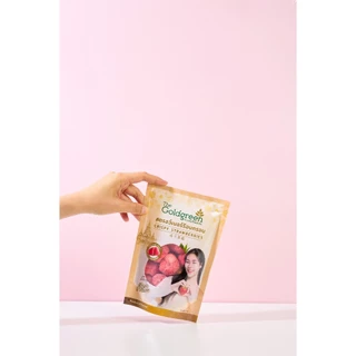 [ซองเดี่ยว Ling's Edition] The Goldgreen - สตรอว์เบอร์รีอบกรอบ CRISPY STRAWBERRIES 50 กรัม