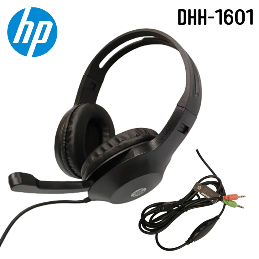 HP HP DHH-1601 HP HEADSET 3.5 AUDIO JACK แท้ ประกัน 2ปี