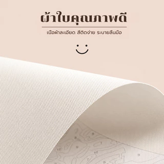 สีน้ำมันดิจิตอลระบายสีตามตัวเลข20X20cm ผ้าใบกรอบ ภาพวาดตกแต่งบ้าน ภาพวาดผนัง ภาพวาดตกแต่งอะคริลิกDIYของขวัญวันเกิดให้แฟน