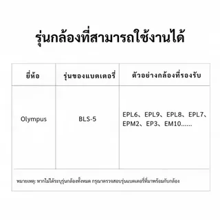 Kingma Olympus BLS-50 / BLS-5 แบตเตอรี่ ที่ชาร์จสำหรับ แบต BLS50 / BLS5 (ประกันศูนย์ไทย)