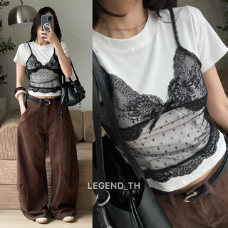 Legend | Eden layer lace top