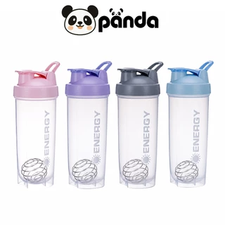 PANDA แก้วชงโปรตีน พร้อมลูกเหล็กสแตนเลส 500ML