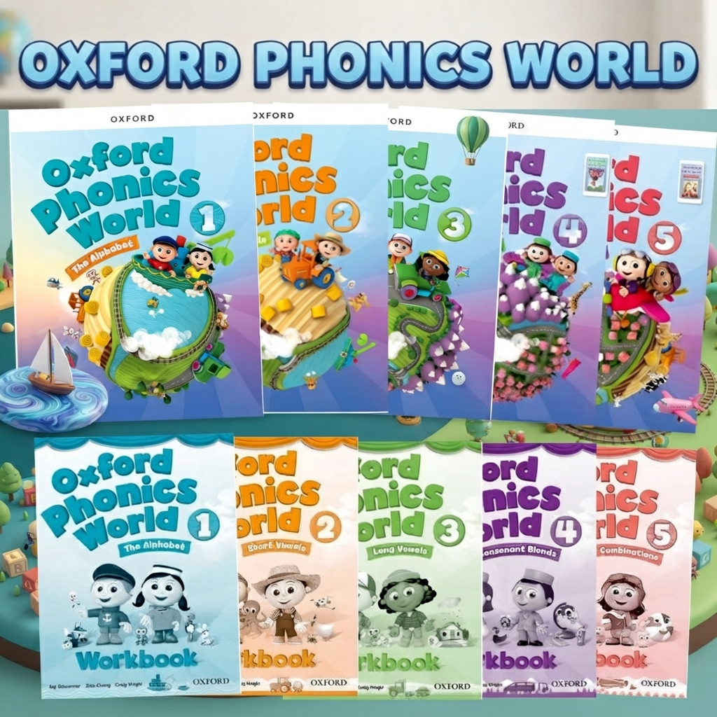 DKTODAY หนังสือ OXFORD PHONICS WORLD (2024)