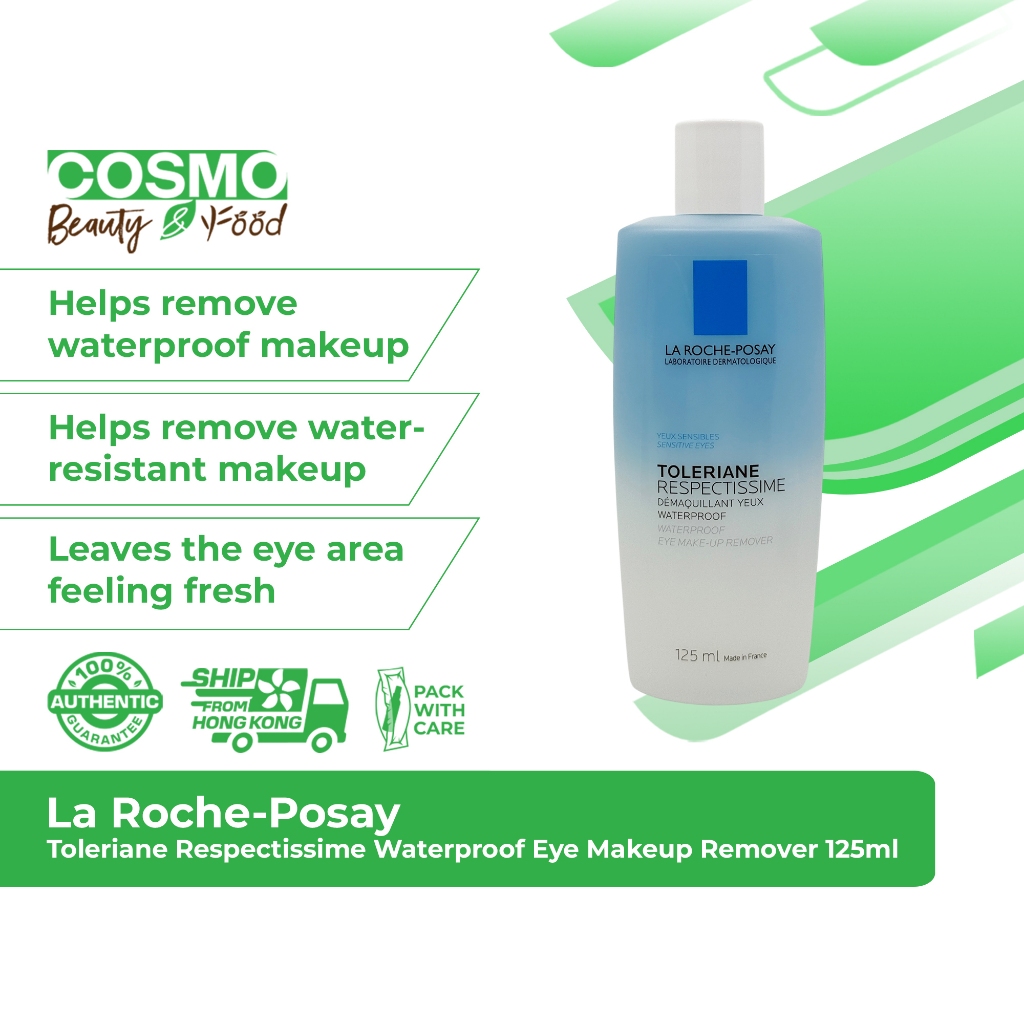 La Roche-Posay Toleriane Respectissime Waterproof Eye Makeup Remover 125ml