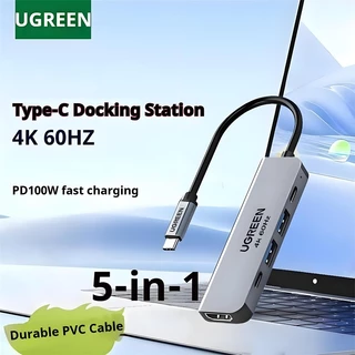 Ugreen Usb C Hub 4K HDMI 5in1 6in1 7in1 Usb Hub 100W USbC อะแดปเตอร์มัลติฟังก์ชั่นสําหรับ MacBook Pro