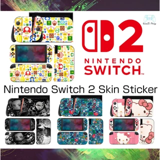 สติกเกอร์ติดเครื่อง กันรอย Nintendo Switch 2 Skin Sticker