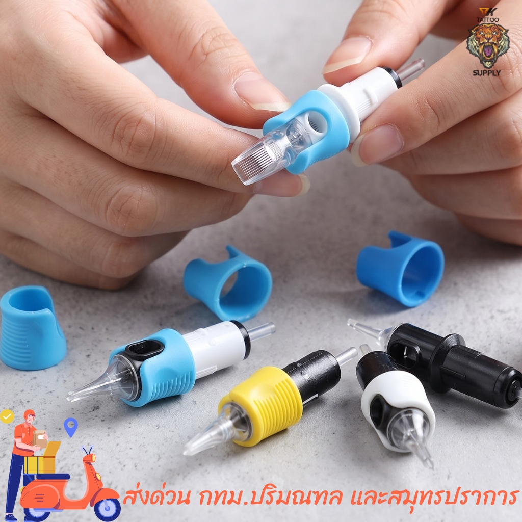 TK(85)# ปลอกซิลิโคนรองเข็มฮ๊อค แพ๊ค 10ชิ้น