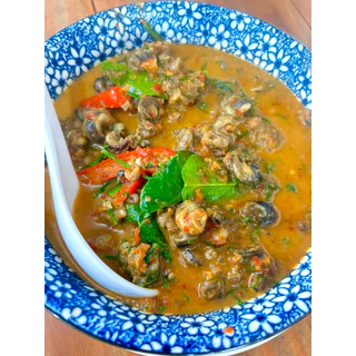 พริกแกงป่า รางวัลชนะเลิศอันดับ1 จังหวัดกาญจนบุรีจากร้านนำวาณิชอาหารป่า ขนาด 500 กรัม