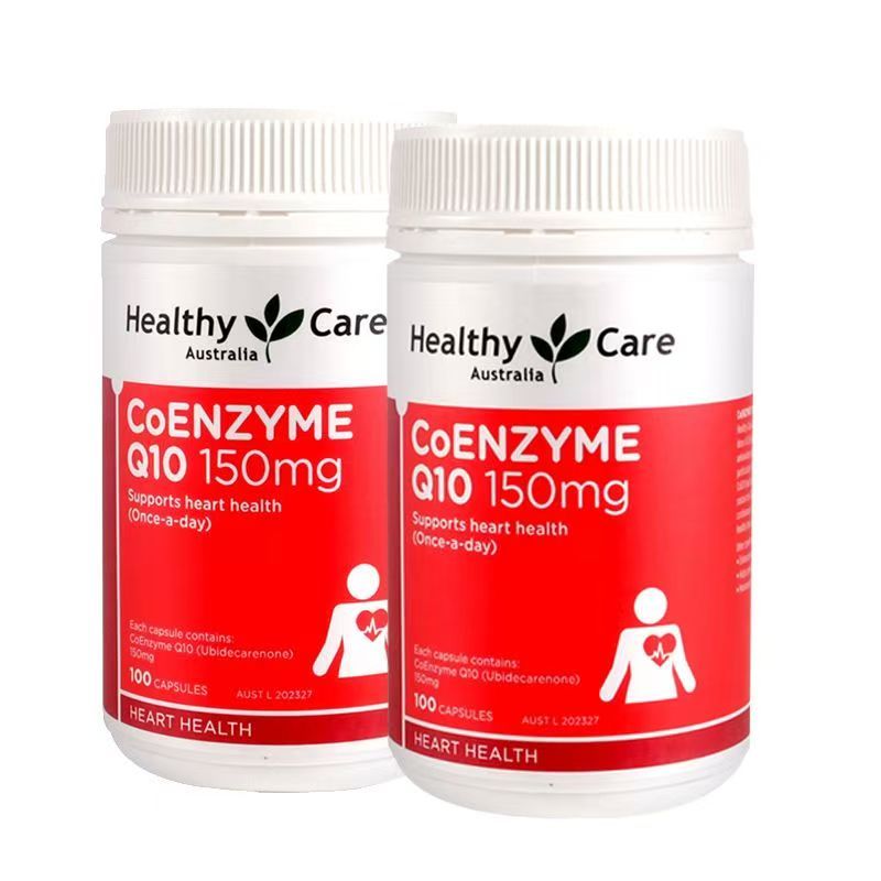 Healthy Care CoQ10 150mg 100 Capsules q10 จ ชะลอแก่ คิว10