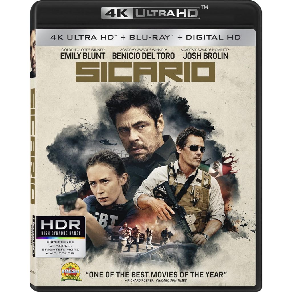 Sicario 4K (2015) ทีมพิฆาต: ทะลุแดนเดือด