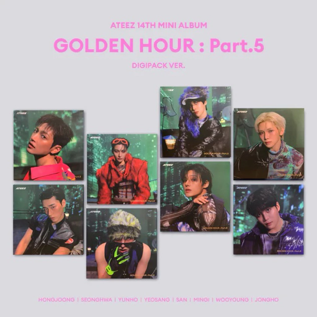 [พร้อมส่ง] อัลบั้ม GOLDEN HOUR : Part.5 (digipak)