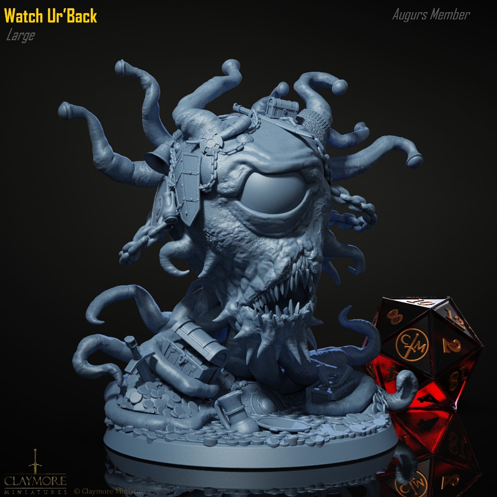 Heist at Dragon's Keep : Collection : Miniature Resin โมเดลบอร์ดเกม ผลิตตามสั่ง DnD Tabletop Class Beholder