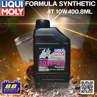 น้ำมันเครื่องมอเตอร์ไซด์ LIQUI MOLY Formula 10W40 4T0.8ลิตร รถ4จังหวะเวฟ สกูปี้ ฟีโน่ HONDA WAVE,SCOOPY,FINO