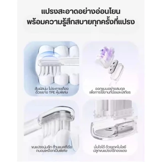 Laifen Wave Toothbrush Heads 3-Pack หัวแปรงสีฟันไฟฟ้า Laifen Wave เเพ็ค 3 ชิ้น ทำความสะอาดอย่างล้ำลึก อ่อนโยนต่อเหงือก
