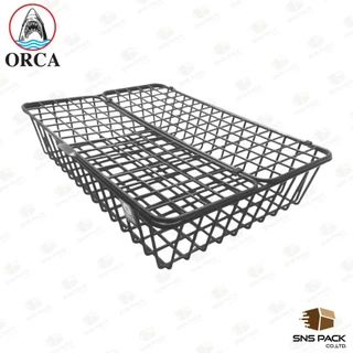 ตะกร้าลวดเคลือบพลาสติกฝาปิด Orca No.98 คละสี
