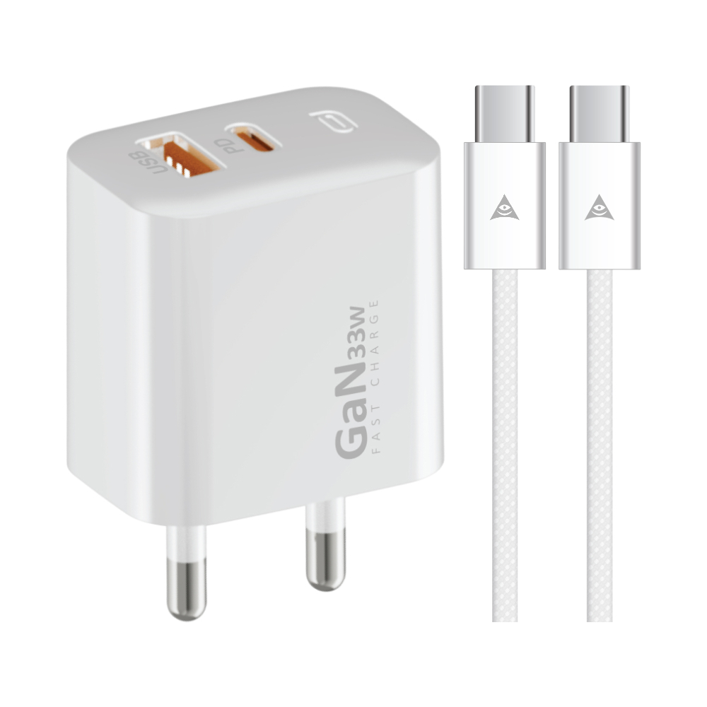 ASAKI อะแดปเตอร์ 1 USB-A / 1 USB-C ชาร์จไว PD33W รูปที่ 2