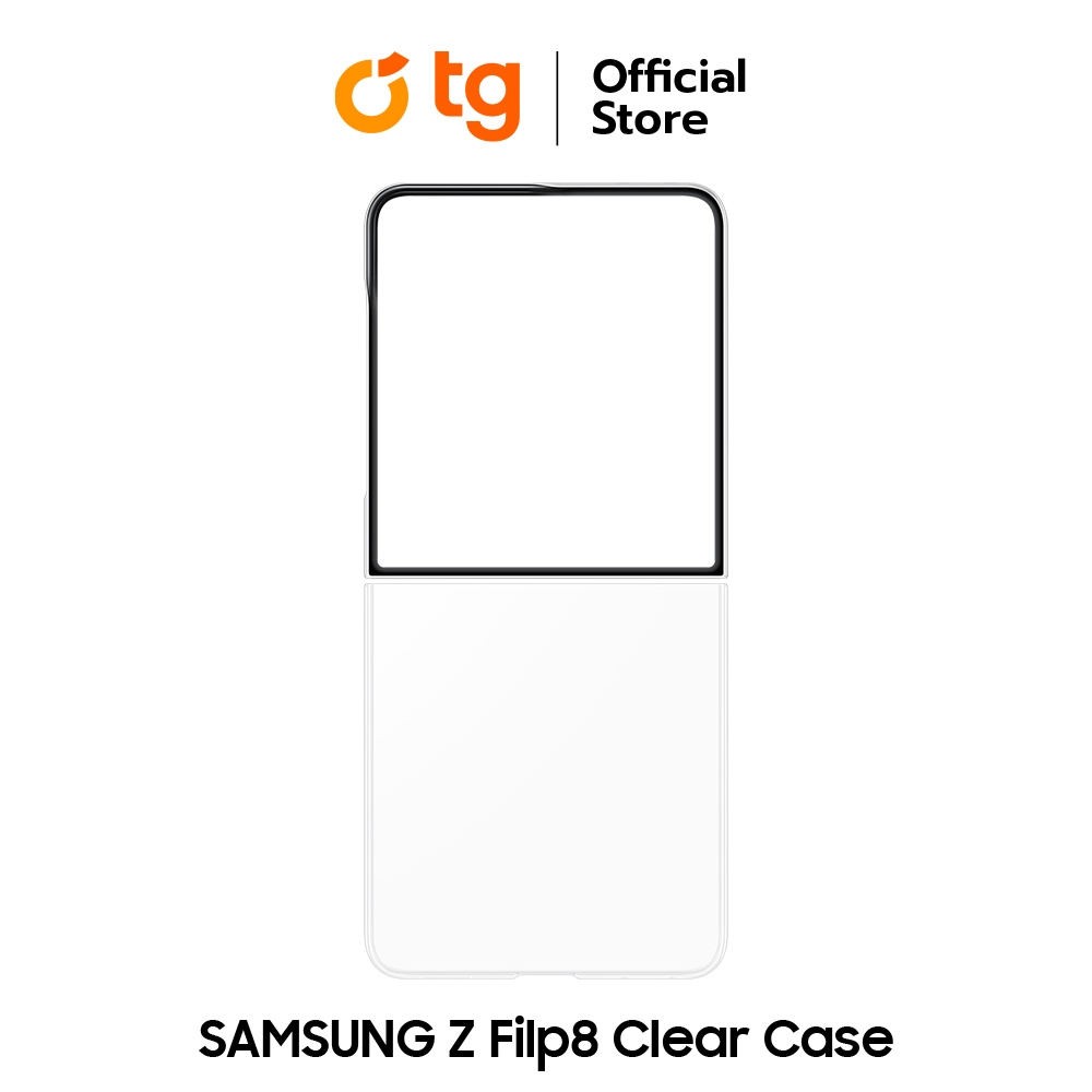 (เคสใส) SAMSUNG CLEAR CASE FOR GALAXY Z FLIP 8/SAMSUNG CLEAR MAGNET CASE FOR GALAXY Z FLIP 8