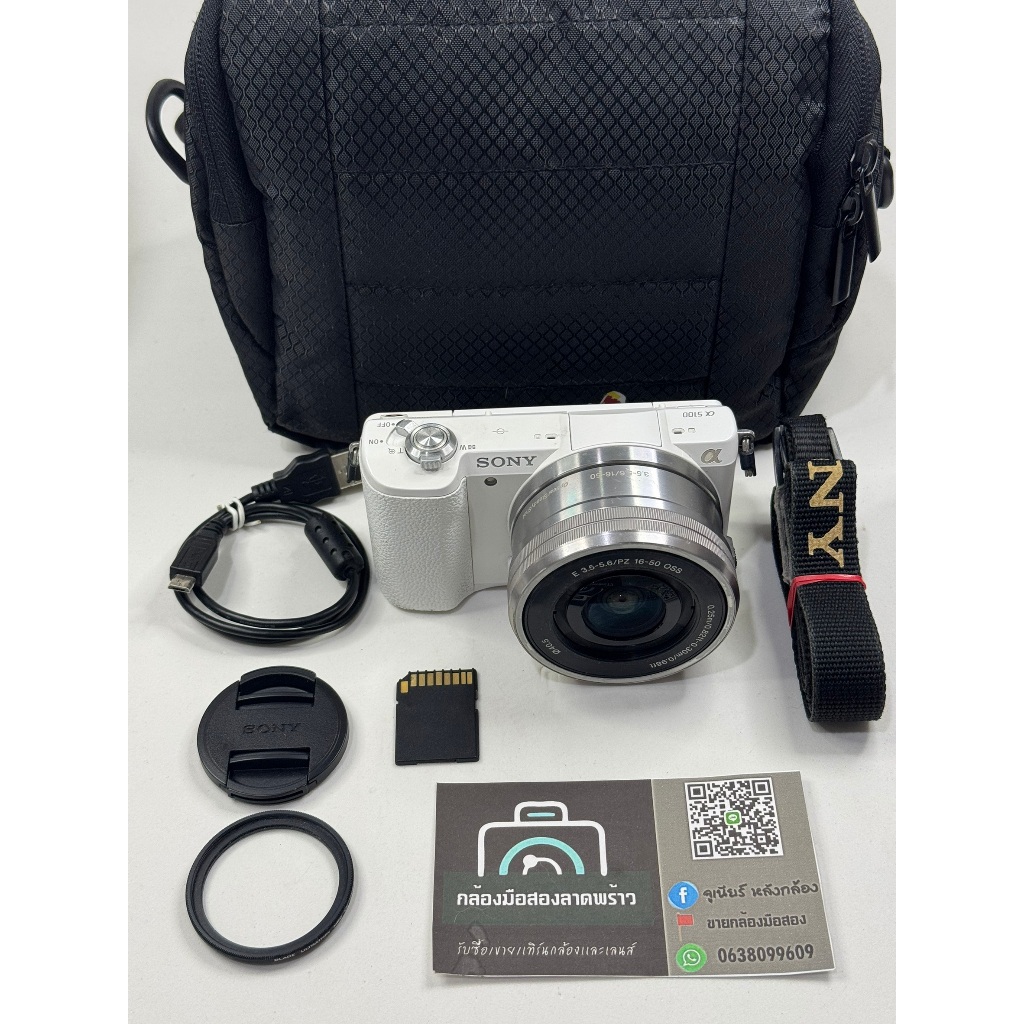 กล้องมือสอง Sony a5100 + Lens Sony 16-50mm F3.5-5.6 PZ