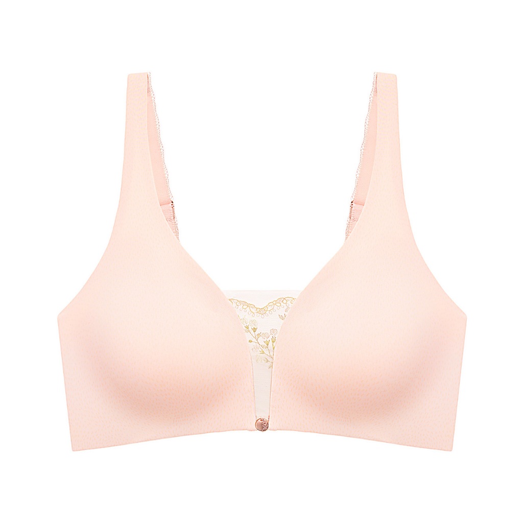 Triumph เสื้อชั้นในรูปแบบไม่มีโครง รุ่น Florale Poui P รหัส 10227759 สีชมพูอ่อน 1589