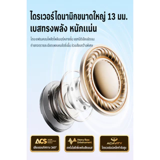 หูฟังบลูทูธ TWS ครึ่งใน สีไล่เฉด เบสหนัก สวมใส่สบาย ราคาถูก พร้อมส่ง ส่งจากไทย