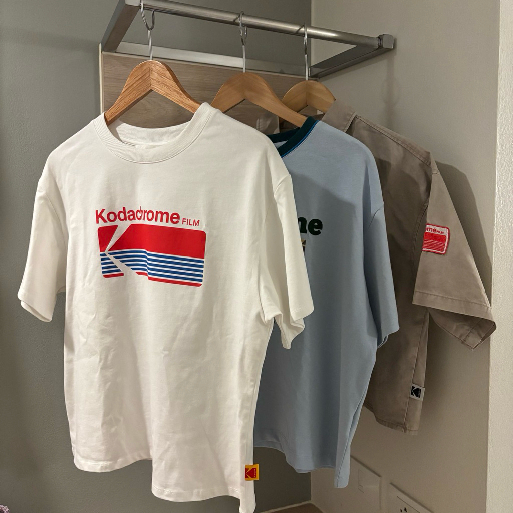 เสื้อยืด h&m x kodak ผู้หญิง [สินค้าพร้อมส่ง]