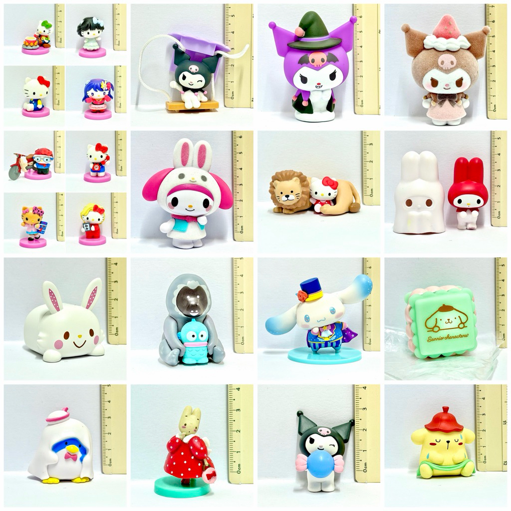 ของแท้ พร้อมส่ง ส่งไว ลิขสิทธิ์ Sanrio ซานริโอ้ โมเดล หุ่น ของเล่น ตุ๊กตา ฟิกเกอร์ พวงกุญแจ ของเล่น สะสม