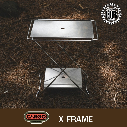 [ส่งด่วน/ส่งไว/จัดส่งทุกวัน/มีประกัน] โต๊ะแคมป์รุ่นใหม่แบบ All-in-One CARGO CONTAINER MODULE X TABLE