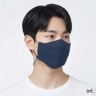 [พร้อมส่ง] หน้ากากเกาหลี+สายคล้องคอหน้ากากผ้า หน้ากากอนามัย เเมสเกาหลี เเมสผ้า ผ้าปิดจมูก Korea mask