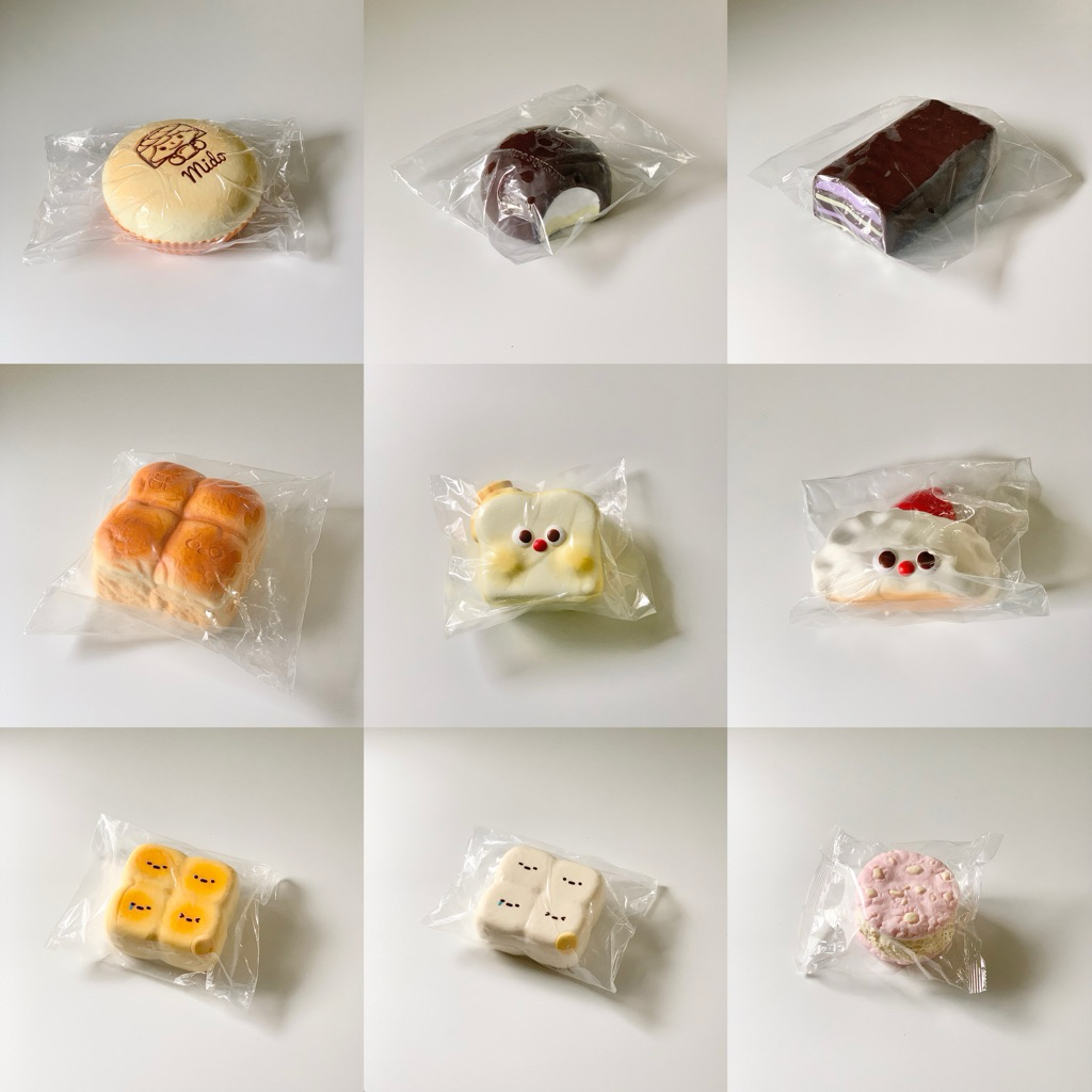 (🚗 พร้อมส่ง) “ตะกร้ามือ 1 แท้ 100%” ✨ Squishy สกุชชี่ Mido Lisa Rosey Nunu อื่นๆ ➖ งานฮิต ตัวแรร์ จมูกแดง (มีแพ็กเกจ📦)